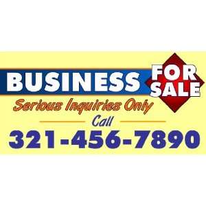  3x6 Vinyl Banner   Business For Sale Serious Inquiries 