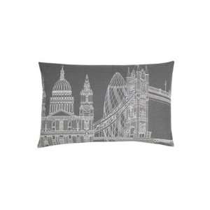  London Pillow in Charcoal