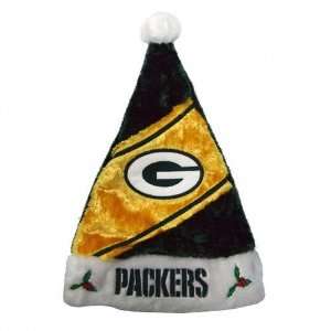    Green Bay Packers HIMO Colorblock Santa Hat