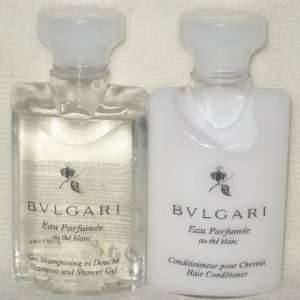  Bulgari Au The Blanc White Tea Shampoo and Conditioner New 