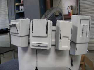Clone Trooper Belt Armor Model Kit Star Wars style costume WHITE ABS 