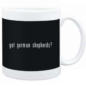 Mug Black  Got German Shepherds?  Dogs  Sports 