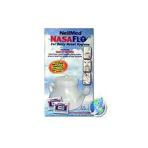  Nasaflo Neti Pot W 50 Packets Size KIT Health & Personal 