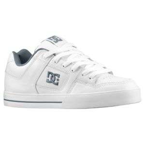 DC Shoes Pure   Mens   Skate   Shoes   White/Battleship/White