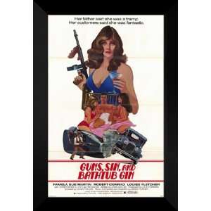  Guns, Sin and Bathtub Gin 27x40 FRAMED Movie Poster   A 
