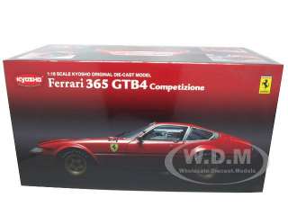 Brand new 118 scale diecast model of Ferrari 365 GTB4 Competizione 