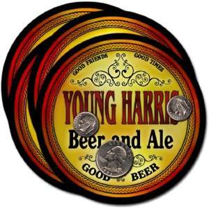 Young Harris, GA Beer & Ale Coasters   4pk