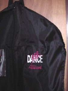 Personalized Dance Dancer Ballerina Ballet Garment Bag  