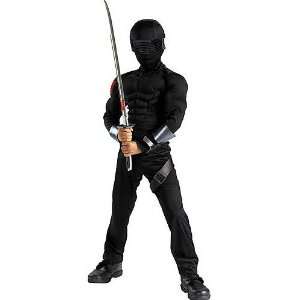    Snake Eyes Classic Muscle   Size Child (Husky 10 12) Toys & Games