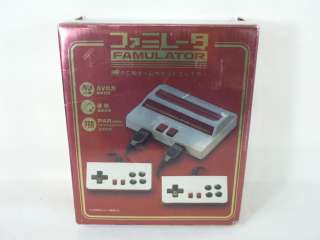 FAMULATOR Console System Boxed Famicom Import JAPAN Video Game 2907 