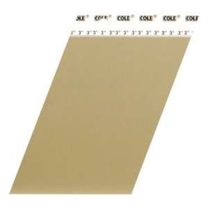   Group 840624 3 Inch Aluminum Angle Cut Blank Space