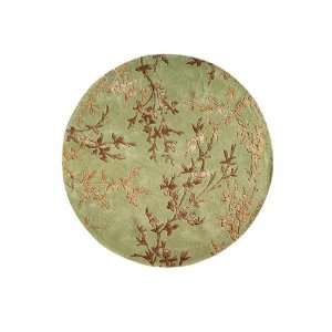  Chaparral Area Rug   79 round, Green