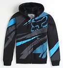 NEW Mens Fox Racing Carbon Fiber Sasquatch Fur Hoodie Sweatshirt 