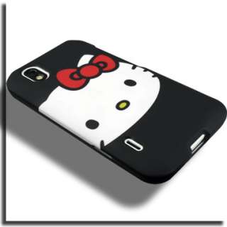 Case+Screen Protector for LG Marquee Optimus Black A Hello Kitty Cover 