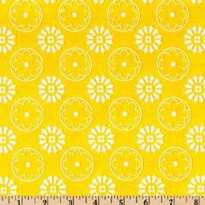  45 Wide Luna Medallions Sunshine Fabric By The Yard 