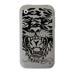  Ed Hardy iPhone 3G/3GS Gel Laser Case   Tiger Glow in the 