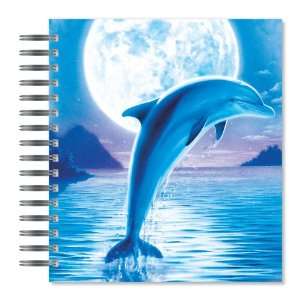  Dolphin Moon Picture Photo Album, 18 Pages, Holds 72 Photos 