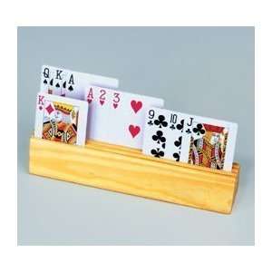  9 Pine Wood Card Holder  