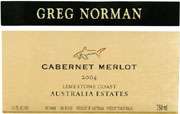 Greg Norman Estates Limestone Coast Cabernet/Merlot 2004 