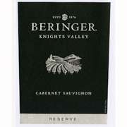 Beringer Knights Valley Reserve Cabernet Sauvignon 2009 