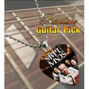 Simple Minds Premium Guitar Pick Necklace