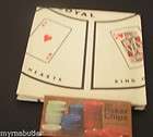 Plastic/paper Game Sheet Chips RUMMY ROYAL Michigan Western Publ. FREE 