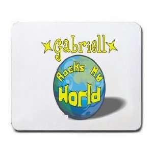  Gabriell Rocks My World Mousepad