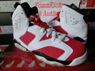   VI Retro GS Carmine Red CDP Countdown Pack Boy Girl Youth Shoe  