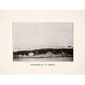 1906 Print La Cabana Fortress Landscape Havana Cuba Historic Image St 