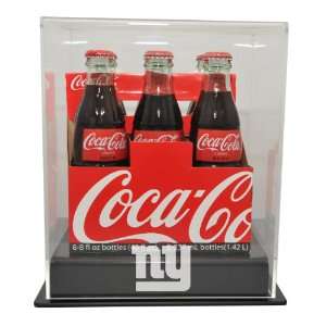  New York Giants Six Pack Soda Bottle Display   Sports 