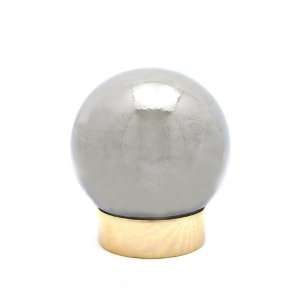    Art Glass Small Pet Urns Small Sphere Chrome