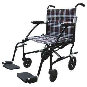  Drive Medical Fly Lite Ultra Lightweight Transport Wheelchair 