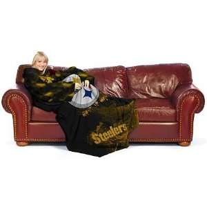  Pittsburgh Steelers SMOKE Huddler Blanket