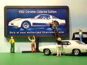 1982 Corvette Collector Edition Billboard (2of2) O 1/43  
