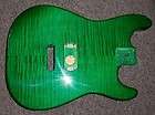 one humbucker maple flame top guitar body fits fender 2 and 3 16ths 