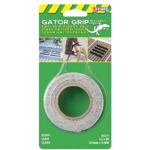   RE177 Gator Grip 1 Inch by 8 Foot Anti Slip Safety Grit Tape, Clear