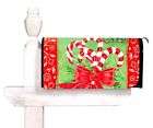 Holiday Candy Canes Christmas Mailbox Cover Wrap