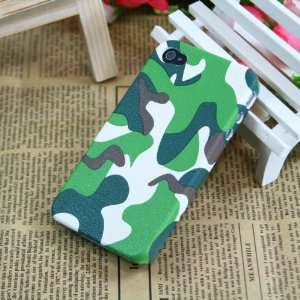 Camo Protective Case / Cover / Skin / Shell for Apple iPhone 4 +Free 