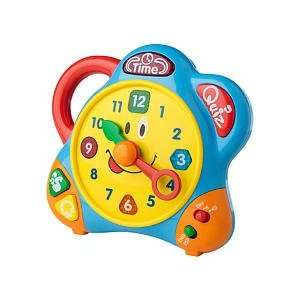  Bilingual Learning Clock in Spanish English Toys & Games
