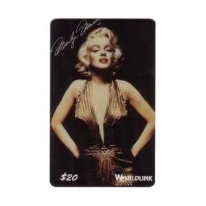   20. Marilyn Monroe (Regular Issue) Gold V Cut Dress & Hands on Hips
