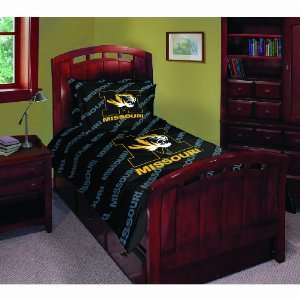  Missouri Tigers Comforter Set   Twin Bed Sports 