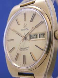Mans Vintage Omega Seamaster Automatic Gold GP Watch  1022 CAL MVMT 