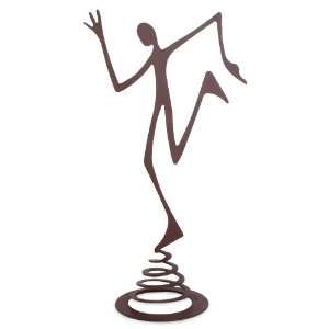 Steel statuette, Go Go Dancer 