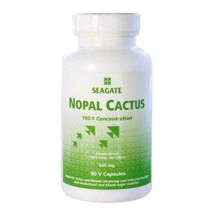   (Cactus), 60 Capsules 500 Mg (Pack of 4)