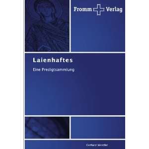   (German Edition) (9783841601612) Gerhard Wendler Books