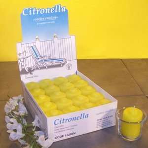  Citronella Votive Candles (20 Pack) Vot 259 Kitchen 