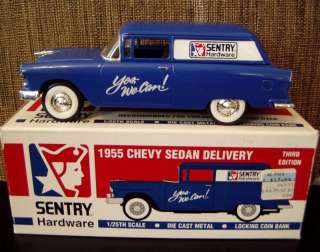 1955 CHEVY SEDAN DELIVERY SENTRY HARDWARE  125 SCALE  