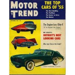  Motor Trend September 1955 55 Packard 400, Studebaker 