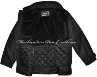 New MICHAEL KORS Mens WINTER Car Coat removable Quilted Lining Black 
