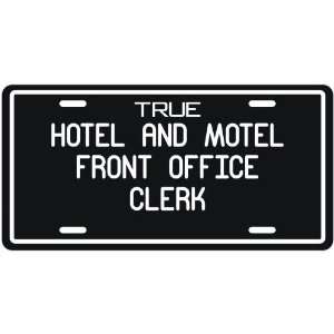  New  True Hotel And Motel Front Office Clerk  License 
